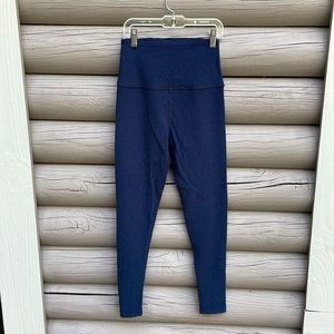 Beyond Yoga 7/8 Leggings: Navy Blue